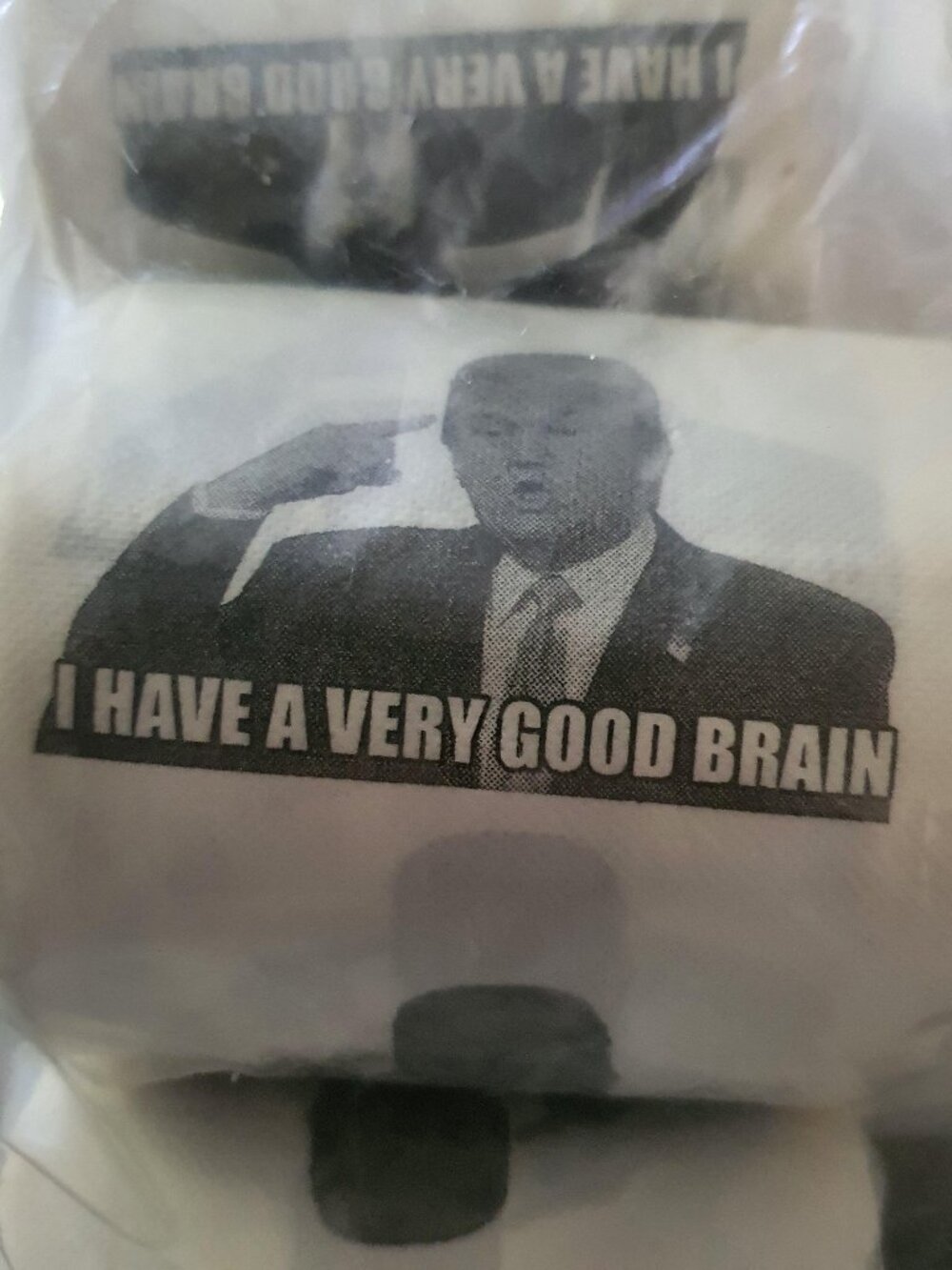3 Pack Donald Trump Toilet Paper Roll, Funny Political Humor Joke Gift